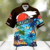 Sunderland AFC Big Logo Tropical Leaves Hawaiian Shirt And Shorts