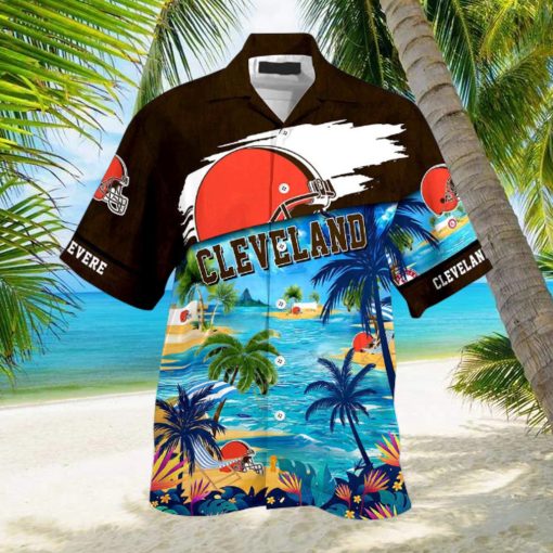 Cleveland Browns NFL Personalized Hawaiian Shirt, beach shorts