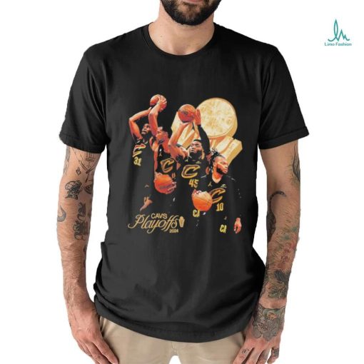 Cleveland Cavaliers 2024 NBA Playoffs Playoffs Core Four Shirt