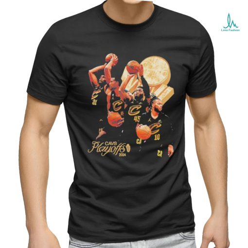 Cleveland Cavaliers 2024 NBA Playoffs Playoffs Core Four Shirt