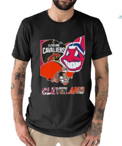 Cleveland Map Sports Teams Logo Shirt