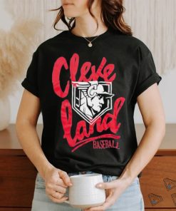 Cleveland baseball graphic shirt