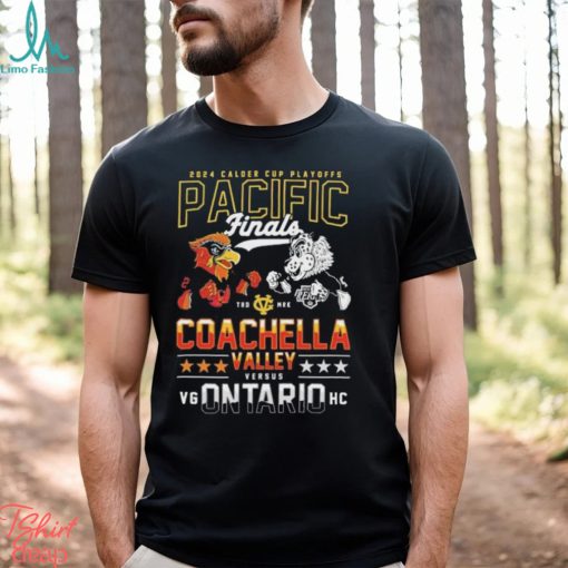 Coachella Valley Firebirds VGHC 2024 Calder Cup Pacific Division Finals Match Up Shirt