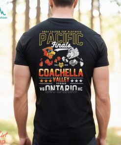 Coachella Valley Firebirds VGHC 2024 Calder Cup Pacific Division Finals Match Up Shirt