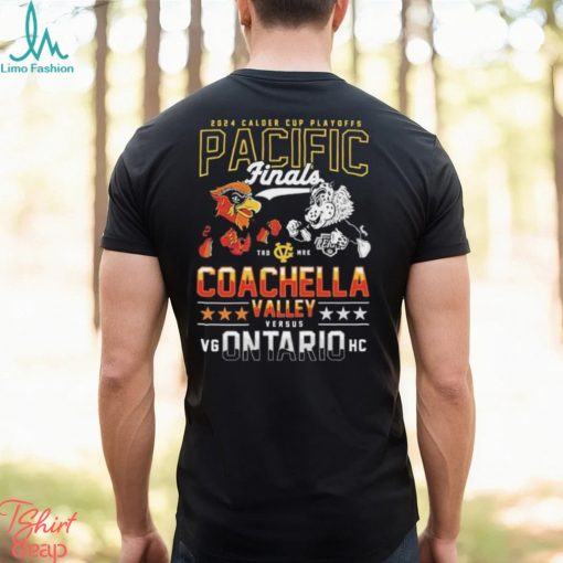 Coachella Valley Firebirds VGHC 2024 Calder Cup Pacific Division Finals Match Up Shirt