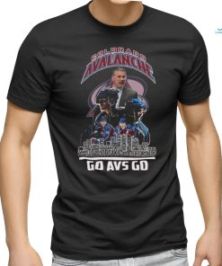 Colorado Avalanche 2024 Hockey Team Go Avs Go Skyline T Shirt