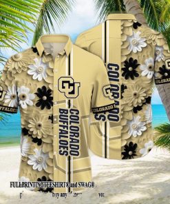 Colorado Buffaloes NCAA Flower New Style Full Print Hawaii Shirt And Tshirt