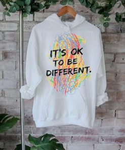 Colorful Crayon It's Ok To Be Different Teacher T Shirt