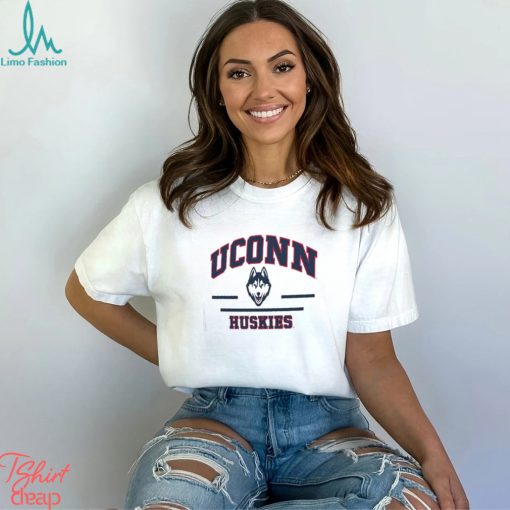 Colosseum Men’s Connecticut Huskies White Field T Shirt