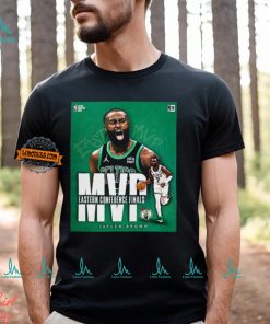 Congrats Jaylen Brown Wins The Larry Bird Trophy For 2024 Eastern Conference Finals MVP T Shirt