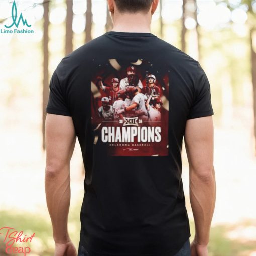 Congrats Oklahoma Sooners Baseball Are Big 12 Conference Regular Season Champions Essential T Shirt