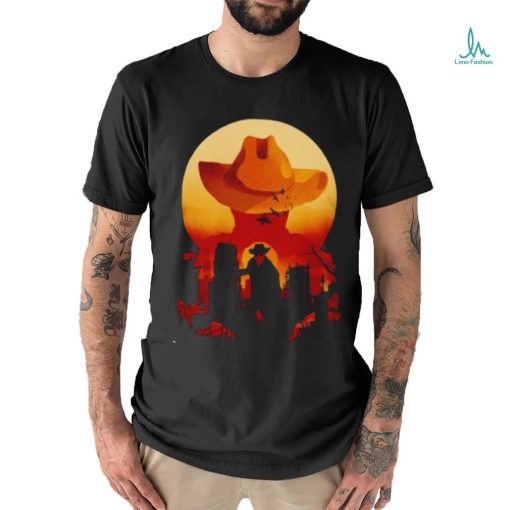 Cooper Howard X Ghoul Fallout Wasteland Sunset shirt