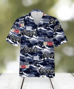 Coors Banquet Hawaiian Sea Island Pattern Hawaiian Shirt