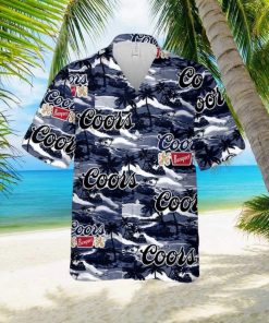 Coors Banquet Hawaiian Sea Island Pattern Hawaiian Shirt