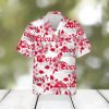 Kansas City Chiefs Hawaiian Tracksuit Floral Outfits Button Shirt Beach Shorts