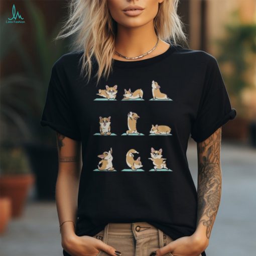 Corgi Yoga shirt