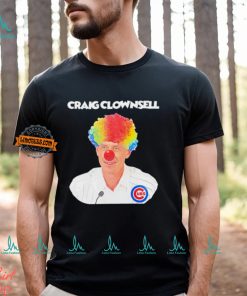 Craig Counsell Clown Chicago Cubs shirt