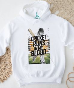 Cricket Runs In My Blood T shirt