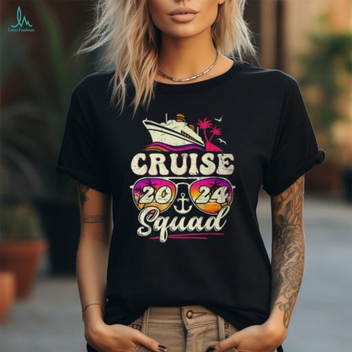 Cruise Squad 2024 Family Vacation Matching Family Group T Shirt