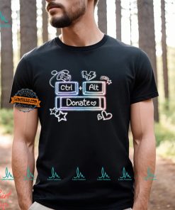 Ctrl Alt Donate Team Shirt