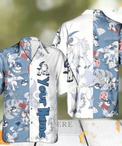 Custom Name Pokemon Absol Hawaiian Shirt