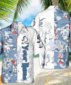 Custom Name Pokemon Absol Hawaiian Shirt