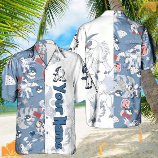 Custom Name Pokemon Absol Hawaiian Shirt