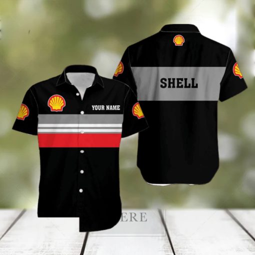 Custom Name Shell Vibrant Brand Beach Hawaiian Shirt Men And Women Gift