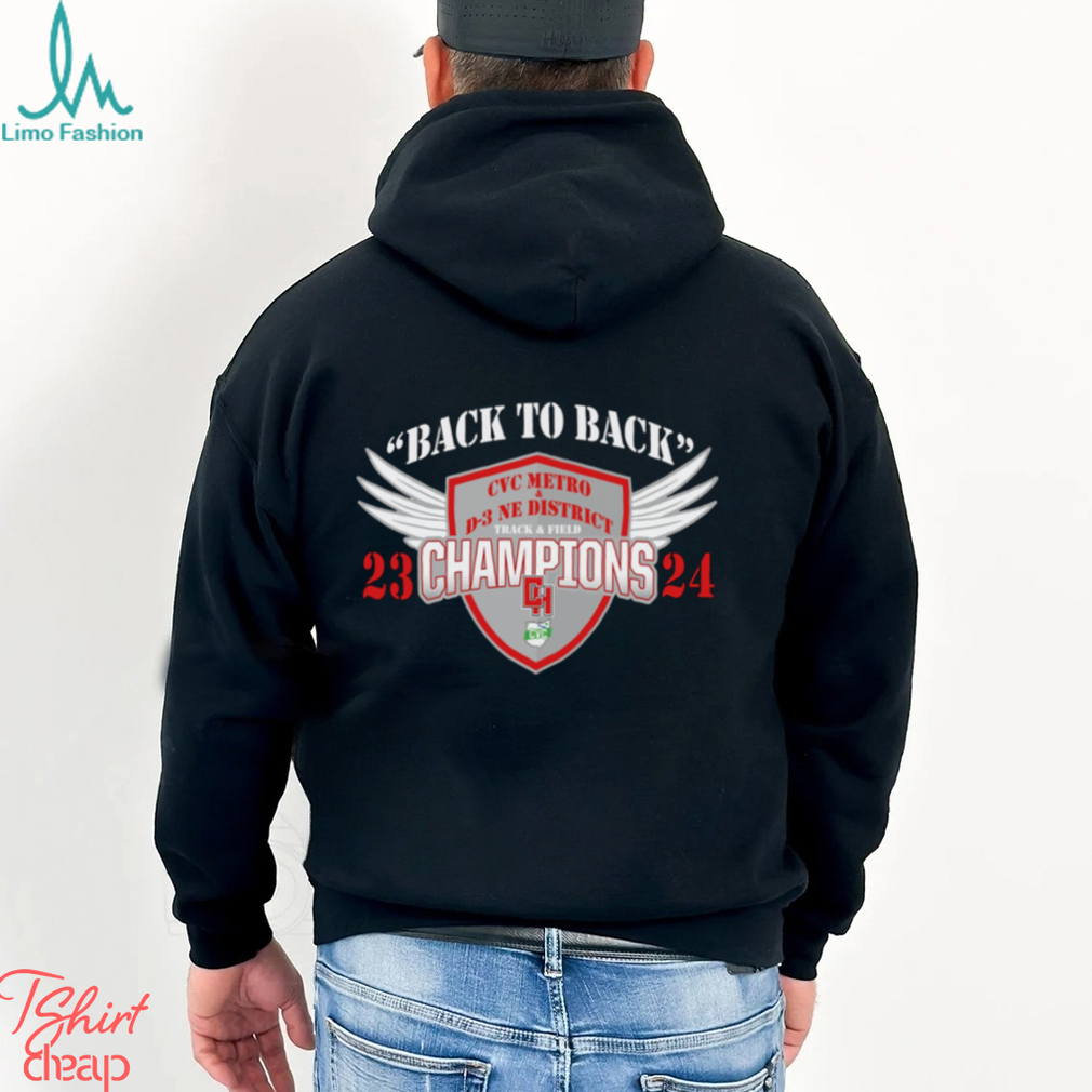 Cuyahoga Heights 2023 2024 Back To Back CVC Metro & D 3 Ne District Track & Field Champions Shirt Cuyahoga Heights 2023 2024 Back To Back CVC Metro & D 3 Ne District Track & Field Champions Shirt