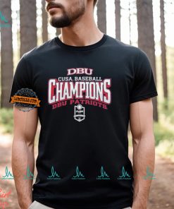 DBU Patriots 2024 Cusa Baseball Champions shirt
