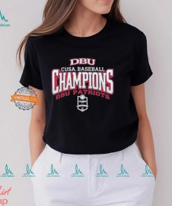 DBU Patriots 2024 Cusa Baseball Champions shirt