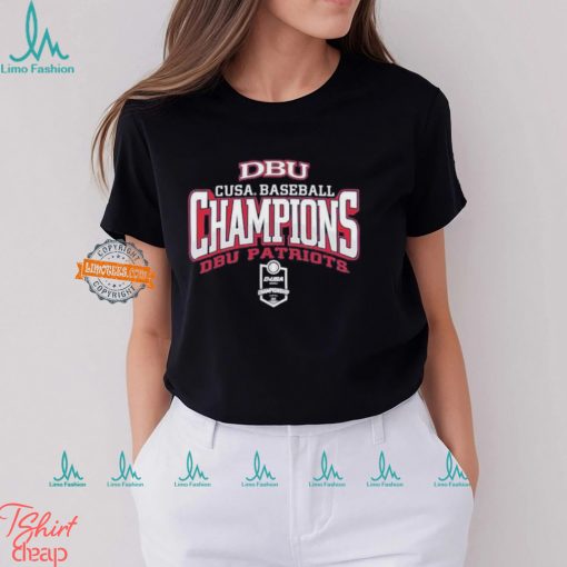 DBU Patriots 2024 Cusa Baseball Champions shirt