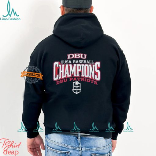 DBU Patriots 2024 Cusa Baseball Champions shirt