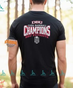 DBU Patriots 2024 Cusa Baseball Champions shirt