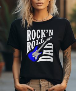 Dad Love Rock N Roll Father's Day T Shirt