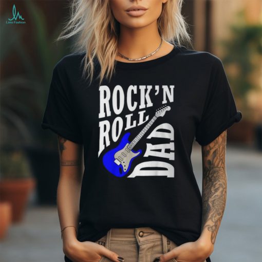 Dad Love Rock N Roll Father’s Day T Shirt