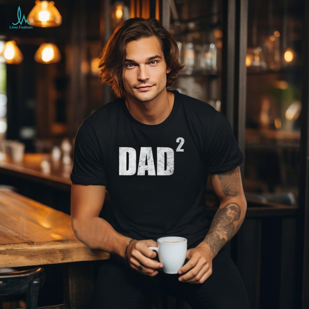 Dad Squared Second Pregnancy Announcement 2 Kid T Shirt Dad Squared Second Pregnancy Announcement 2 Kid T Shirt