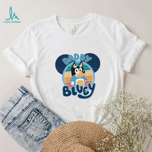 Daddy Bluey Mickey head shirt