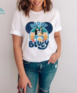 Daddy Bluey Mickey head shirt