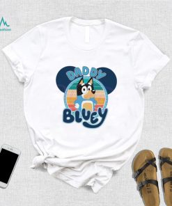 Daddy Bluey Mickey head shirt