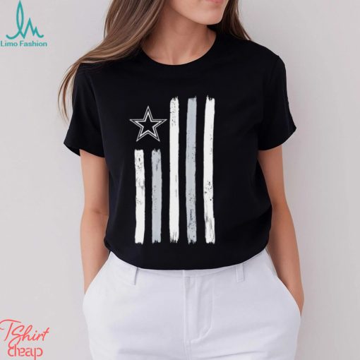 Dallas Cowboy Brushstroke flag 4th of July 2024 shirt