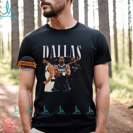 Dallas Mavericks 2024 Playoff Basketball Vintage Graphic T Shirt