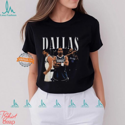 Dallas Mavericks 2024 Playoff Basketball Vintage Graphic T Shirt