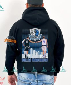 Dallas Mavericks Luka Doncic and Dirk Nowitzki Signatures Shirt