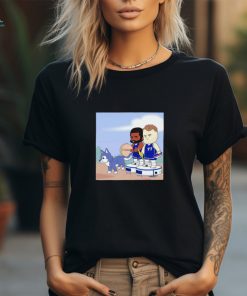 Dallas Mavericks Luka Doncic and Kyrie sweep Minnesota Timberwolves cartoon shirt