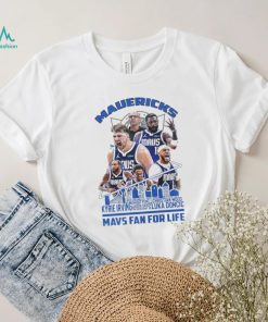 Dallas Mavericks Mavs Fan For Life Skyline NBA Playoffs Shirt