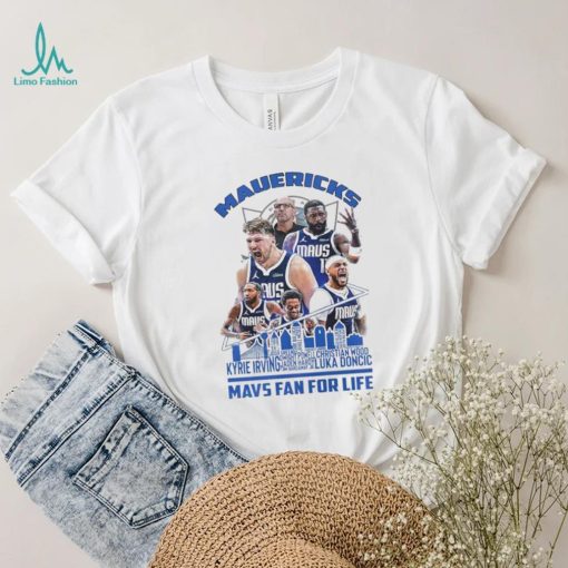 Dallas Mavericks Mavs Fan For Life Skyline NBA Playoffs Shirt