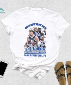 Dallas Mavericks Mavs Fan For Life Skyline NBA Playoffs Shirt