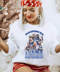 Dallas Mavericks Mavs Fan For Life Skyline NBA Playoffs Shirt