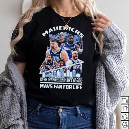 Dallas Mavericks Mavs Fan For Life Skyline Shirts